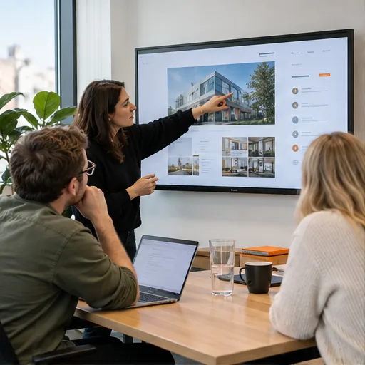 Portal design meeting.